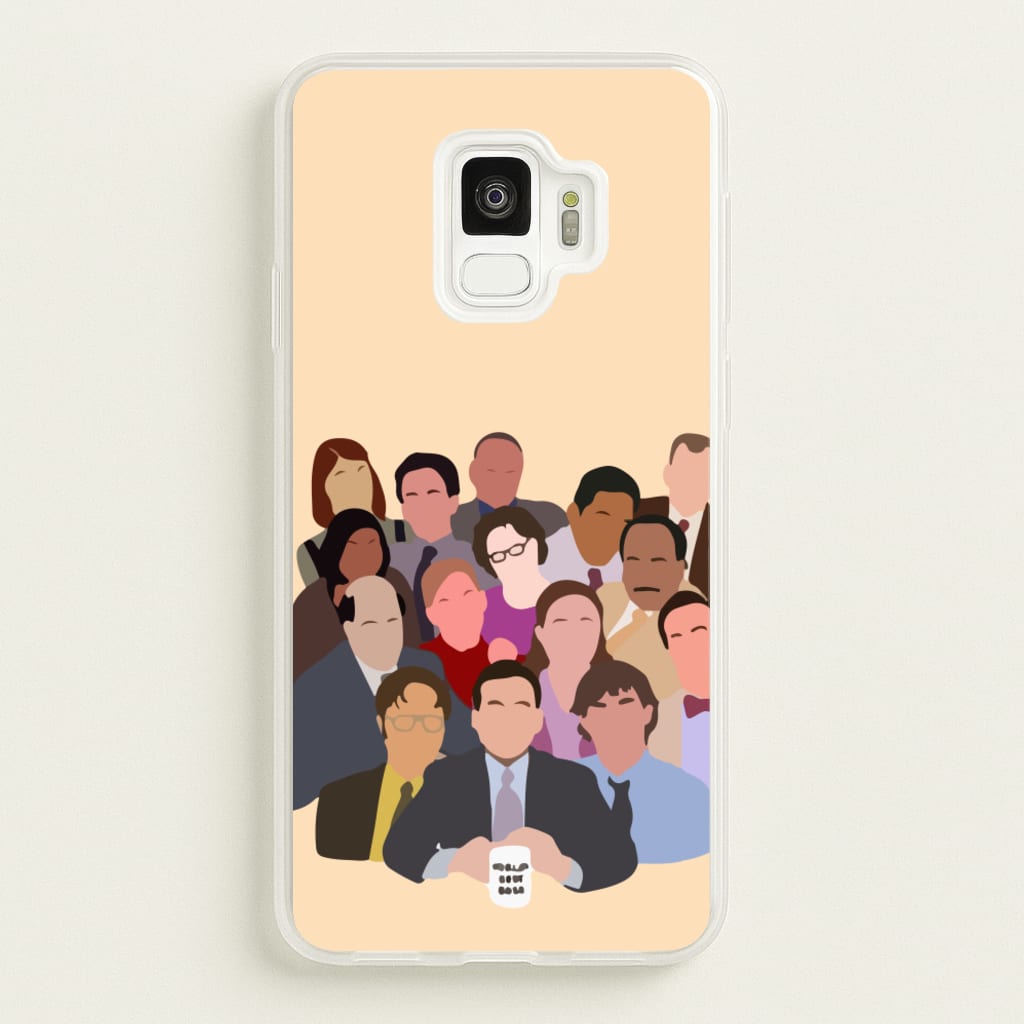 Office Characters - The Office Phone Case for Galaxy S9