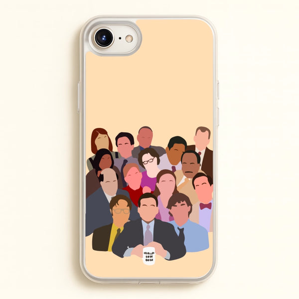 Office Characters - The Office Phone Case for iPhone 6 / 7 / 8 / SE