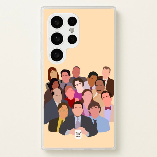 Office Characters - The Office Phone Case for Galaxy S24 Ultra
