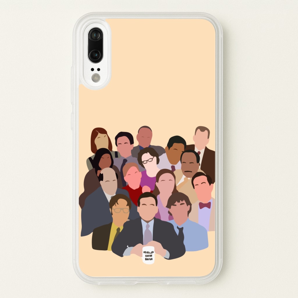 Office Characters - The Office Phone Case for Huawei P20