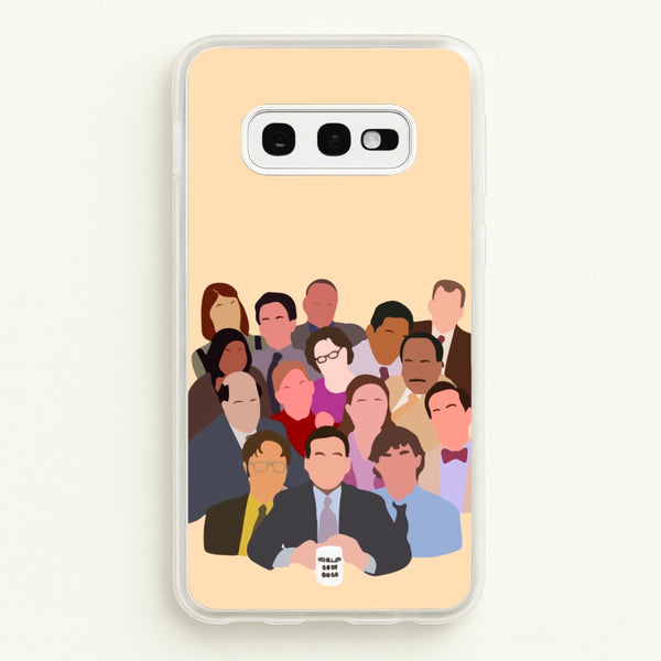 Office Characters - The Office Phone Case for Galaxy S10e