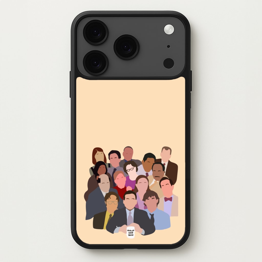 Office Characters Phone Case for iPhone 17 Pro
