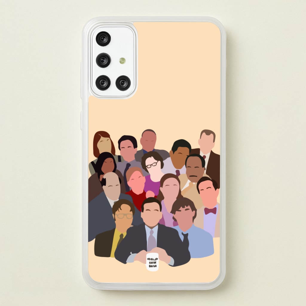 Office Characters - The Office Phone Case for Galaxy A71