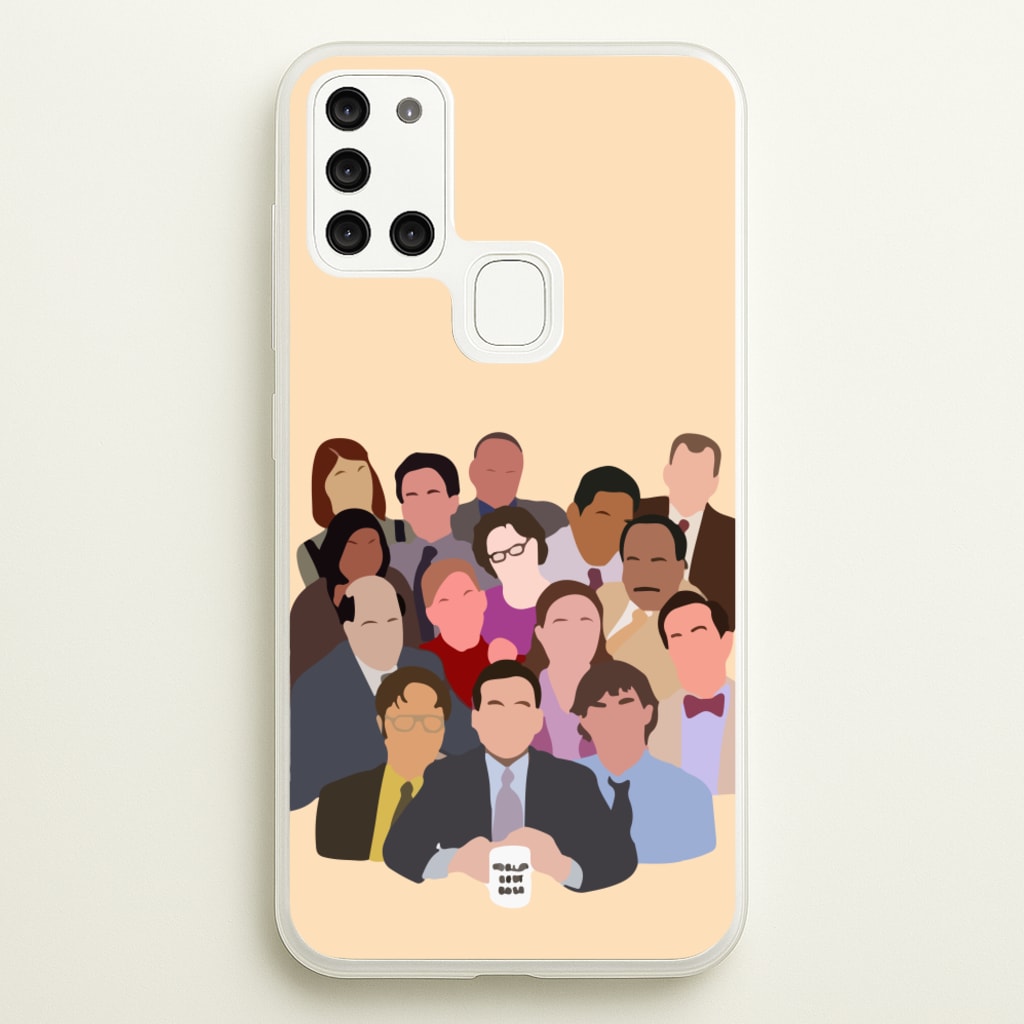Office Characters - The Office Phone Case for Galaxy A21s