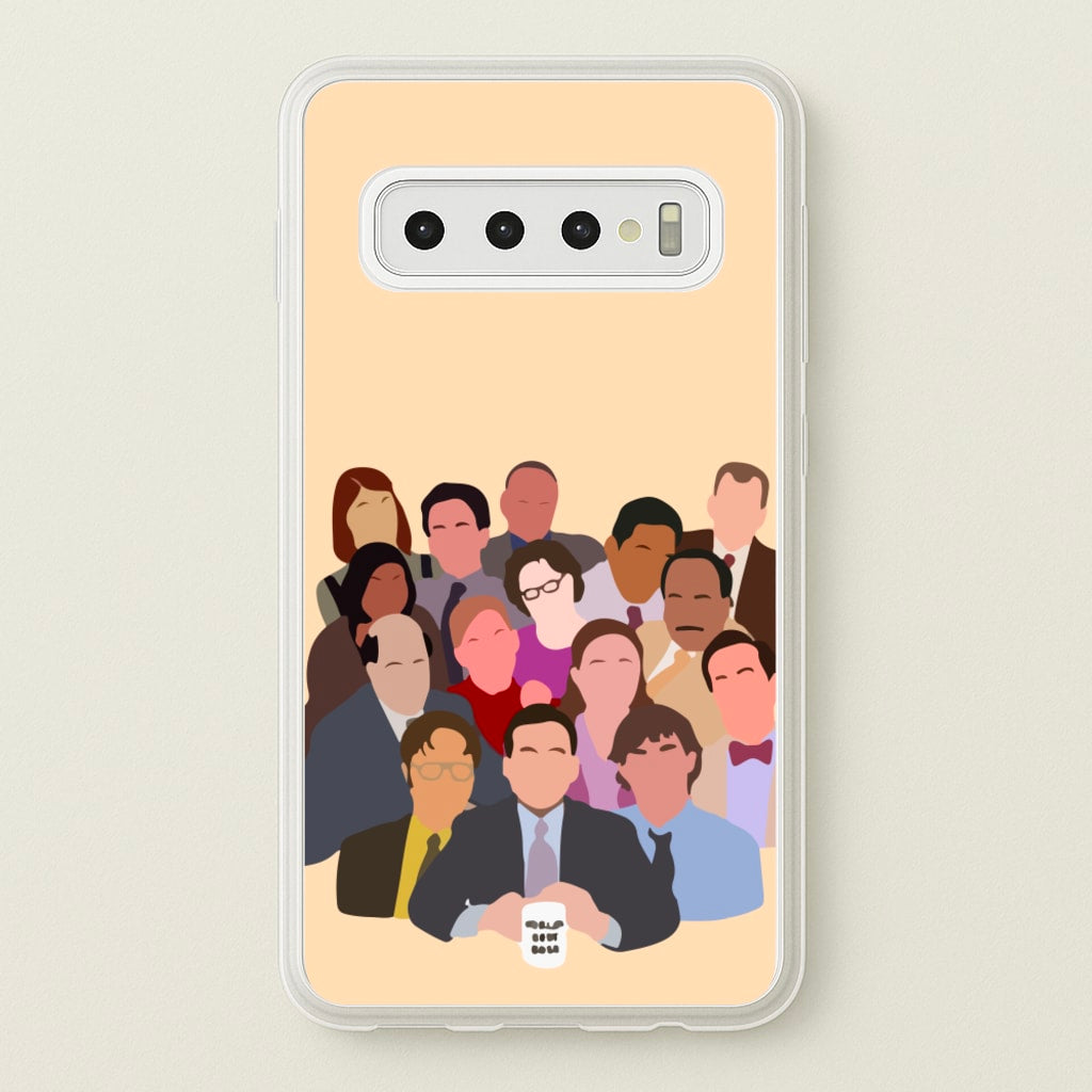 Office Characters - The Office Phone Case for Galaxy S10