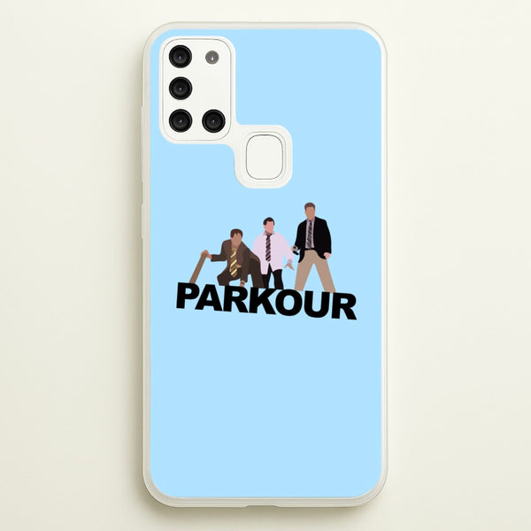 Parkour - The Office Phone Case for Galaxy A21s