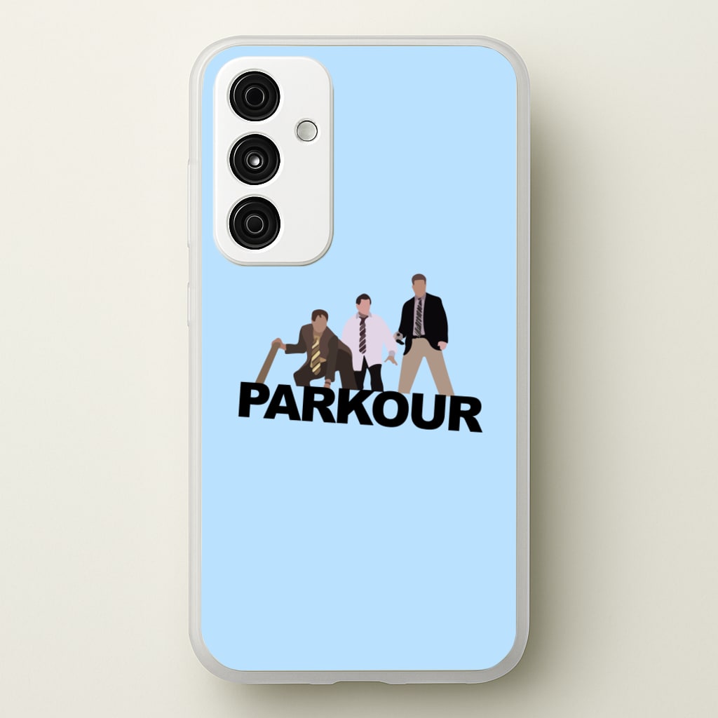 Parkour - The Office Phone Case for Galaxy A55