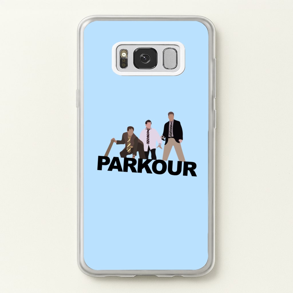 Parkour - The Office Phone Case for Galaxy S8