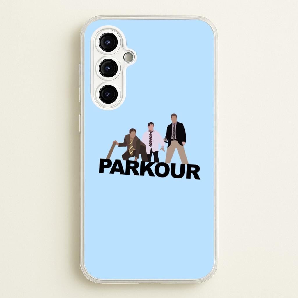 Parkour - The Office Phone Case for Galaxy A54