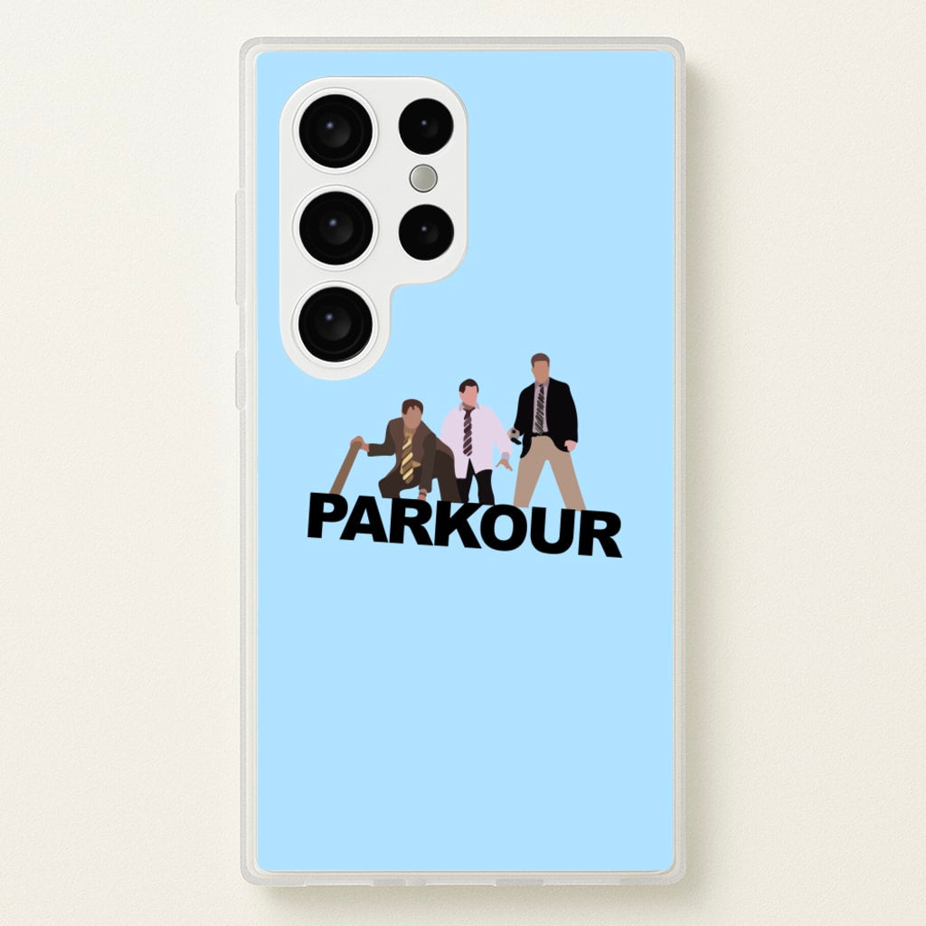 Parkour - The Office Phone Case for Galaxy S24 Ultra