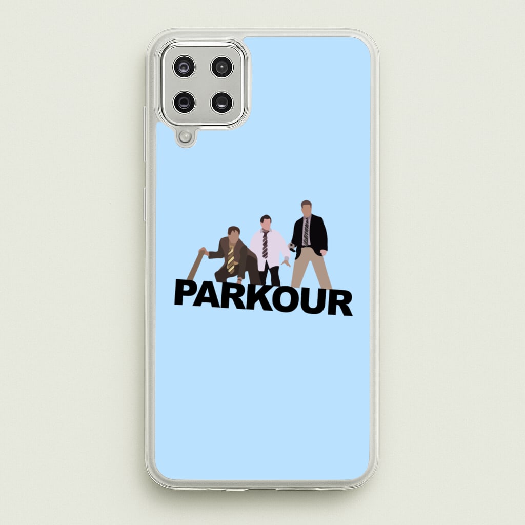 Parkour - The Office Phone Case for Galaxy A12