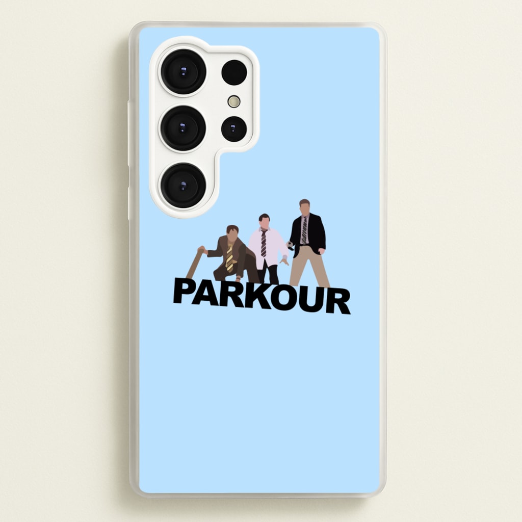 Parkour - The Office Phone Case for Galaxy S25 Ultra