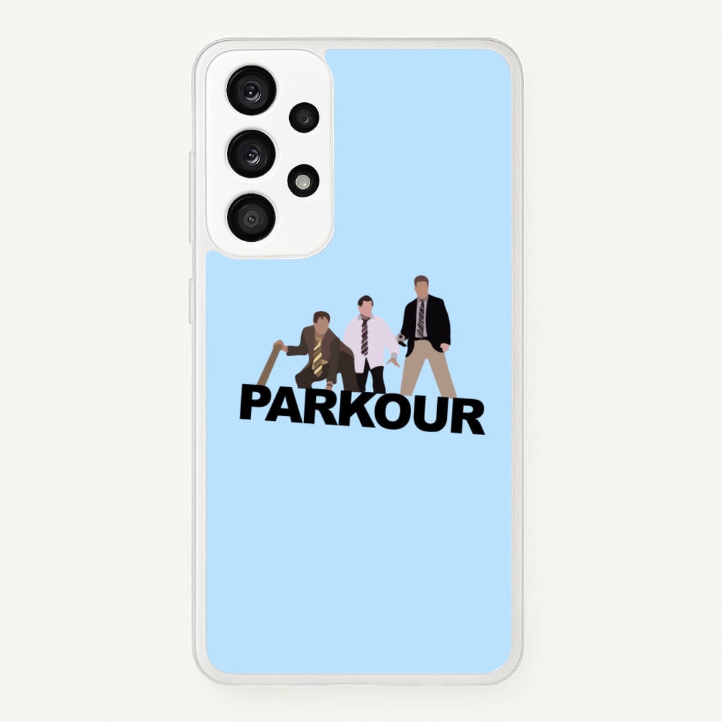 Parkour - The Office Phone Case for Galaxy A53