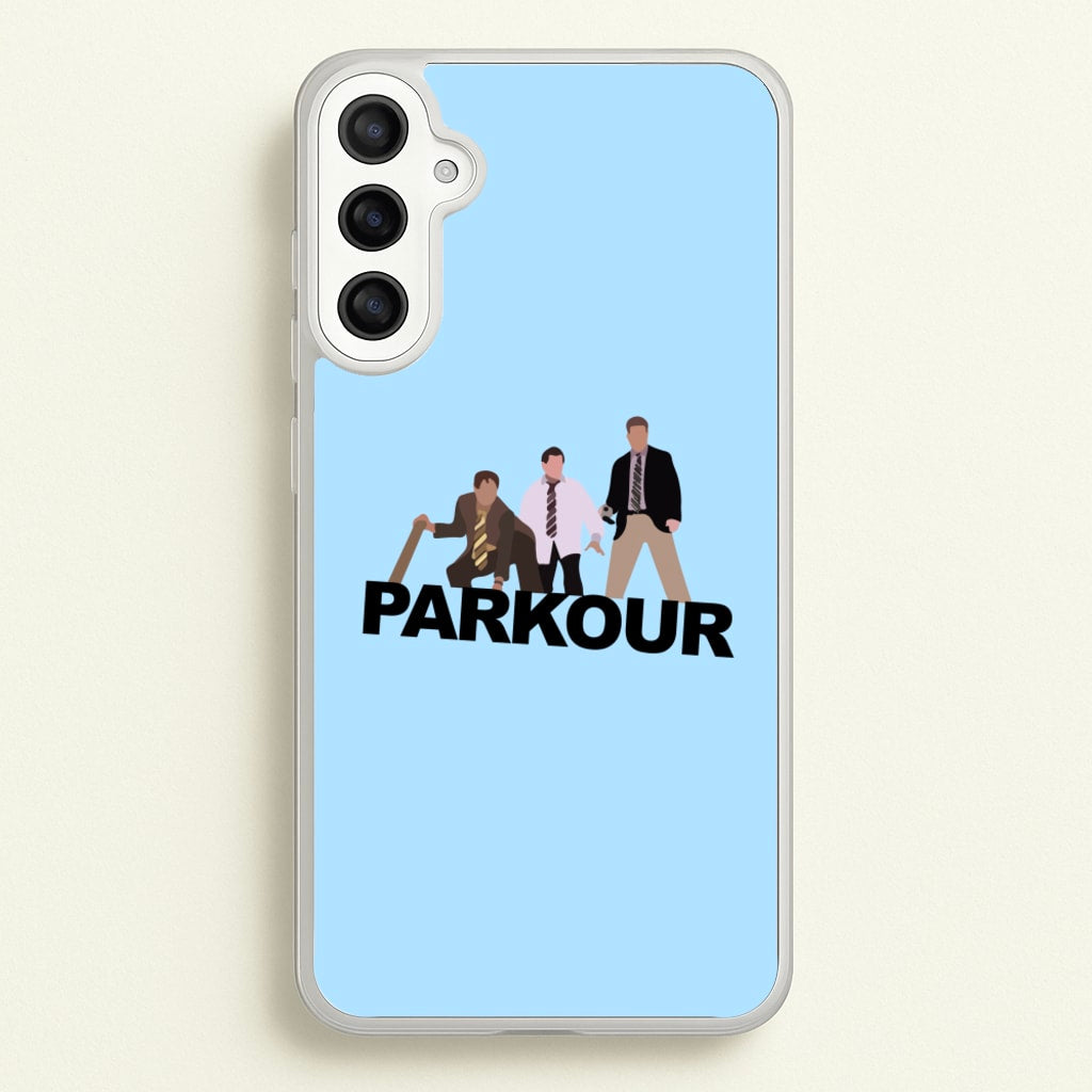 Parkour - The Office Phone Case for Galaxy A36