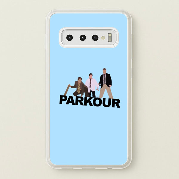 Parkour - The Office Phone Case for Galaxy S10