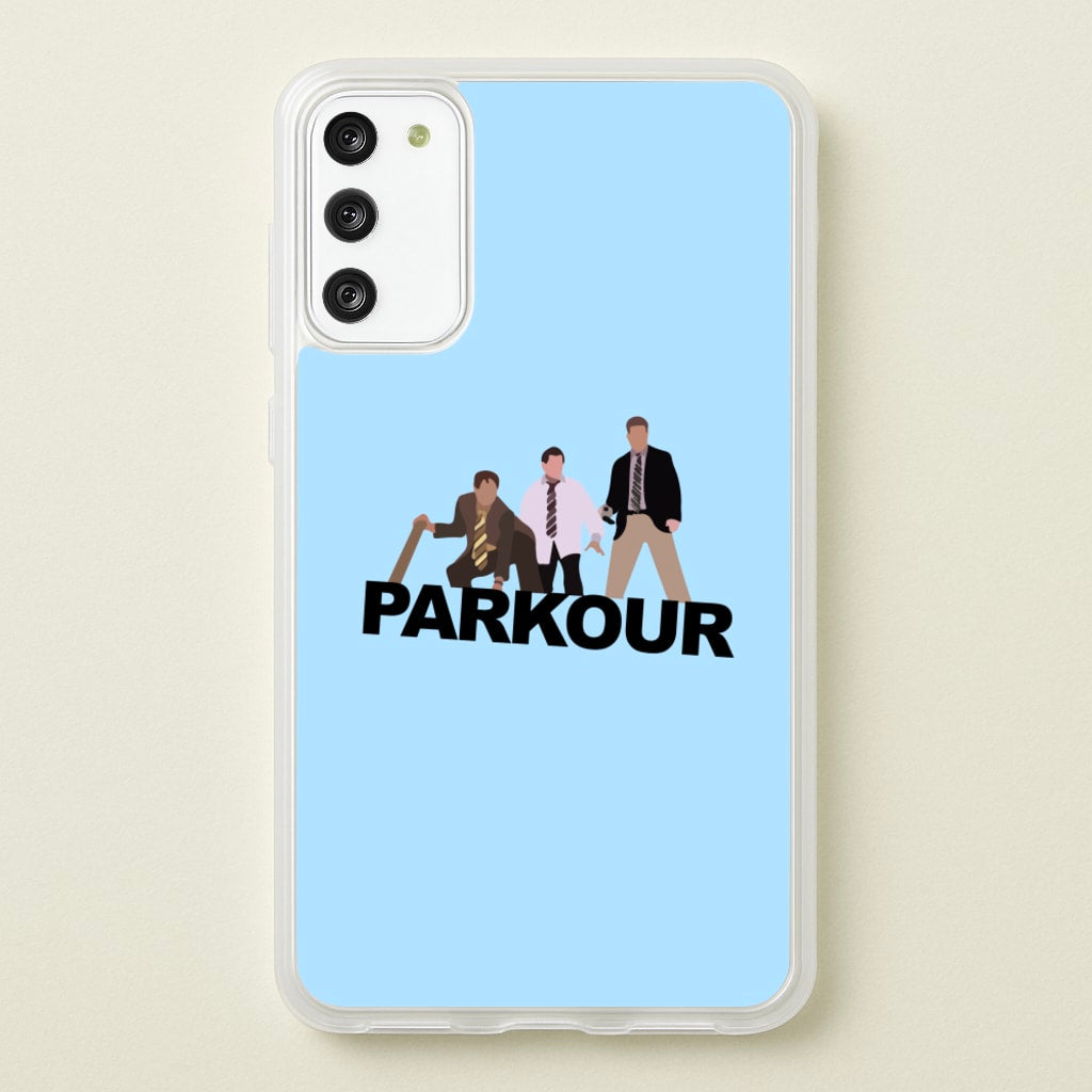 Parkour - The Office Phone Case for Galaxy A41