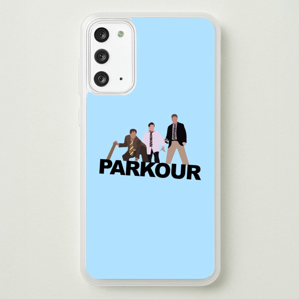 Parkour - The Office Phone Case for Galaxy Note 20