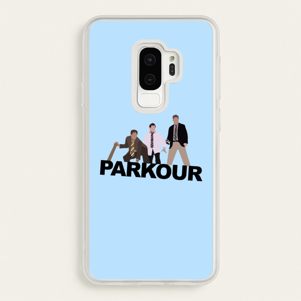 Parkour - The Office Phone Case for Galaxy S9 Plus