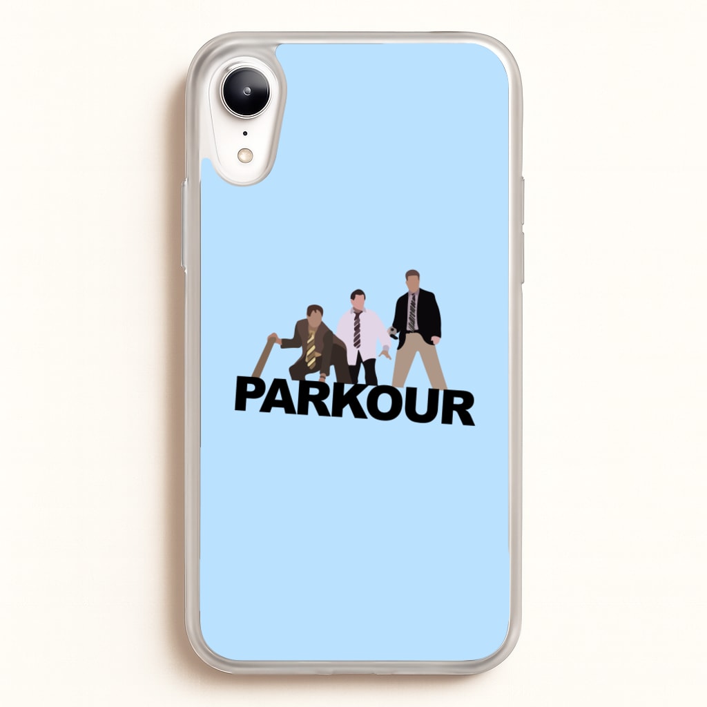 Parkour - The Office Phone Case for iPhone XR