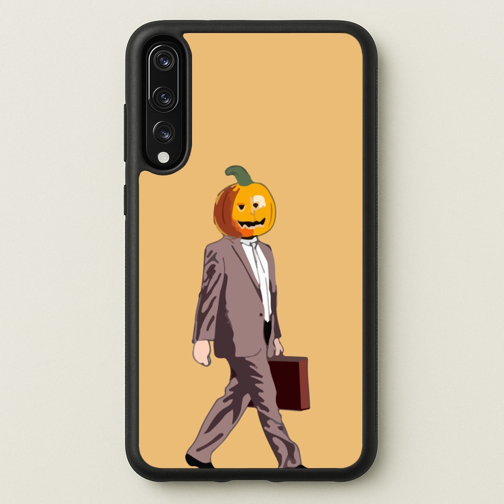 Dwight Pumpkin Head - The Office Phone Case for Huawei P20 Pro