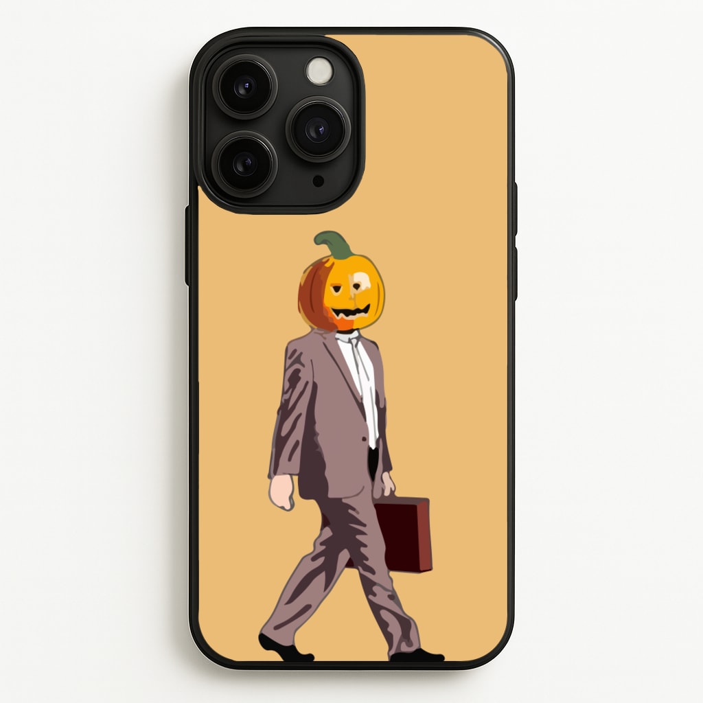 Dwight Pumpkin Head - The Office Phone Case for iPhone 11 Pro Max