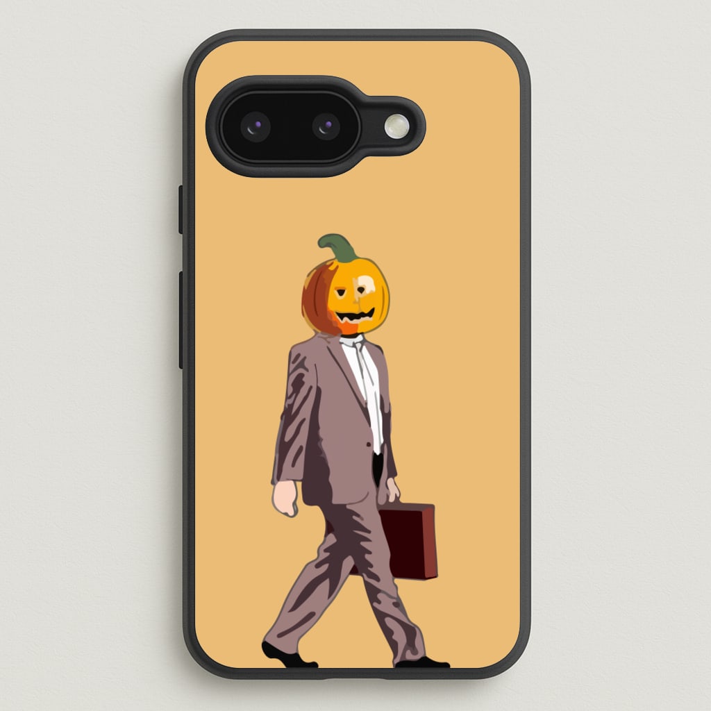 Dwight Pumpkin Head - The Office Phone Case for Google Pixel 9a