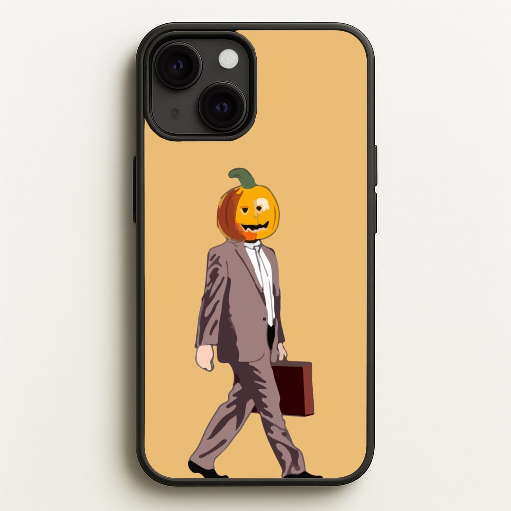 Dwight Pumpkin Head - The Office Phone Case for iPhone 13
