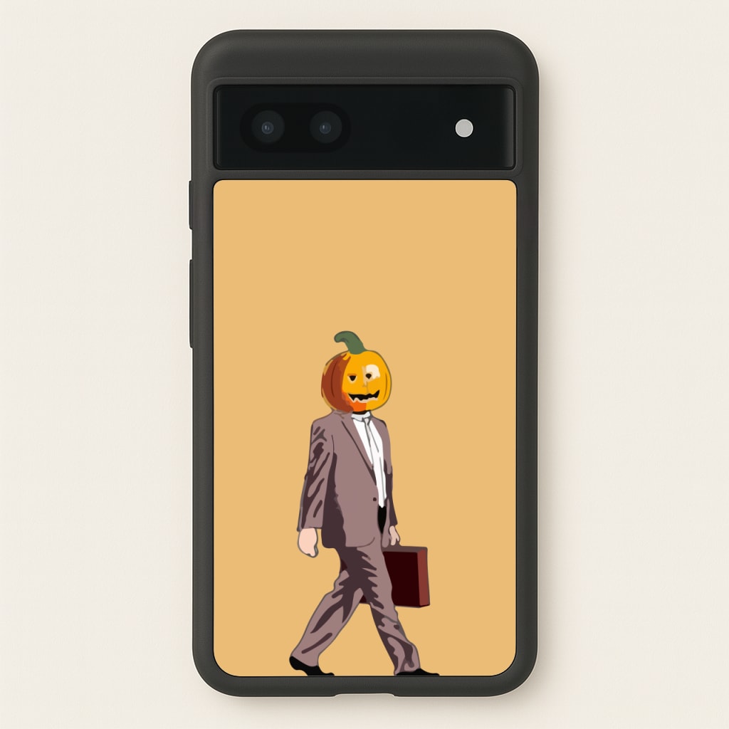 Dwight Pumpkin Head - The Office Phone Case for Google Pixel 7a