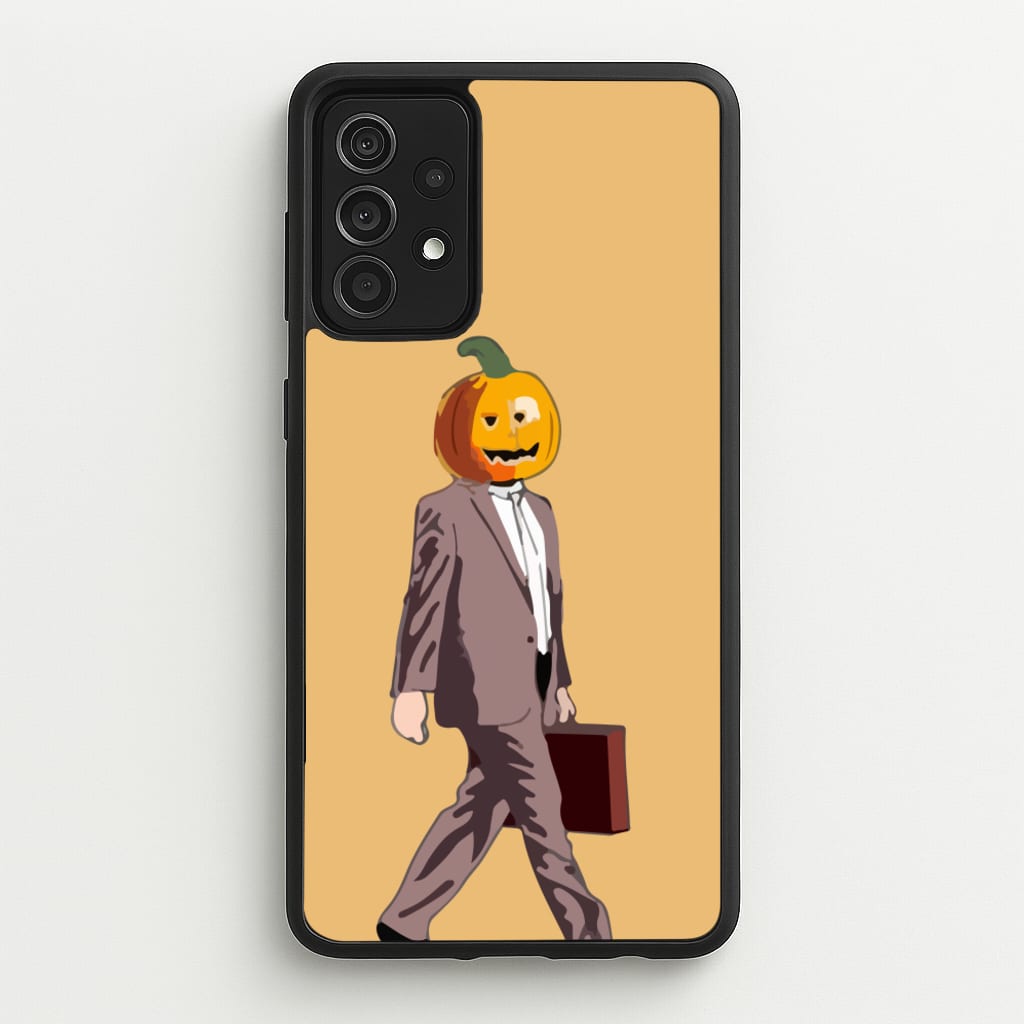 Dwight Pumpkin Head - The Office Phone Case for Galaxy A52 / A52s