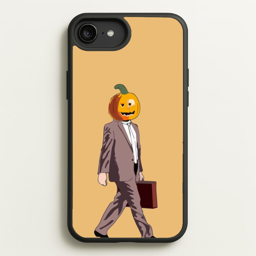 Dwight Pumpkin Head - The Office Phone Case for iPhone 6 Plus / 7 Plus / 8 Plus