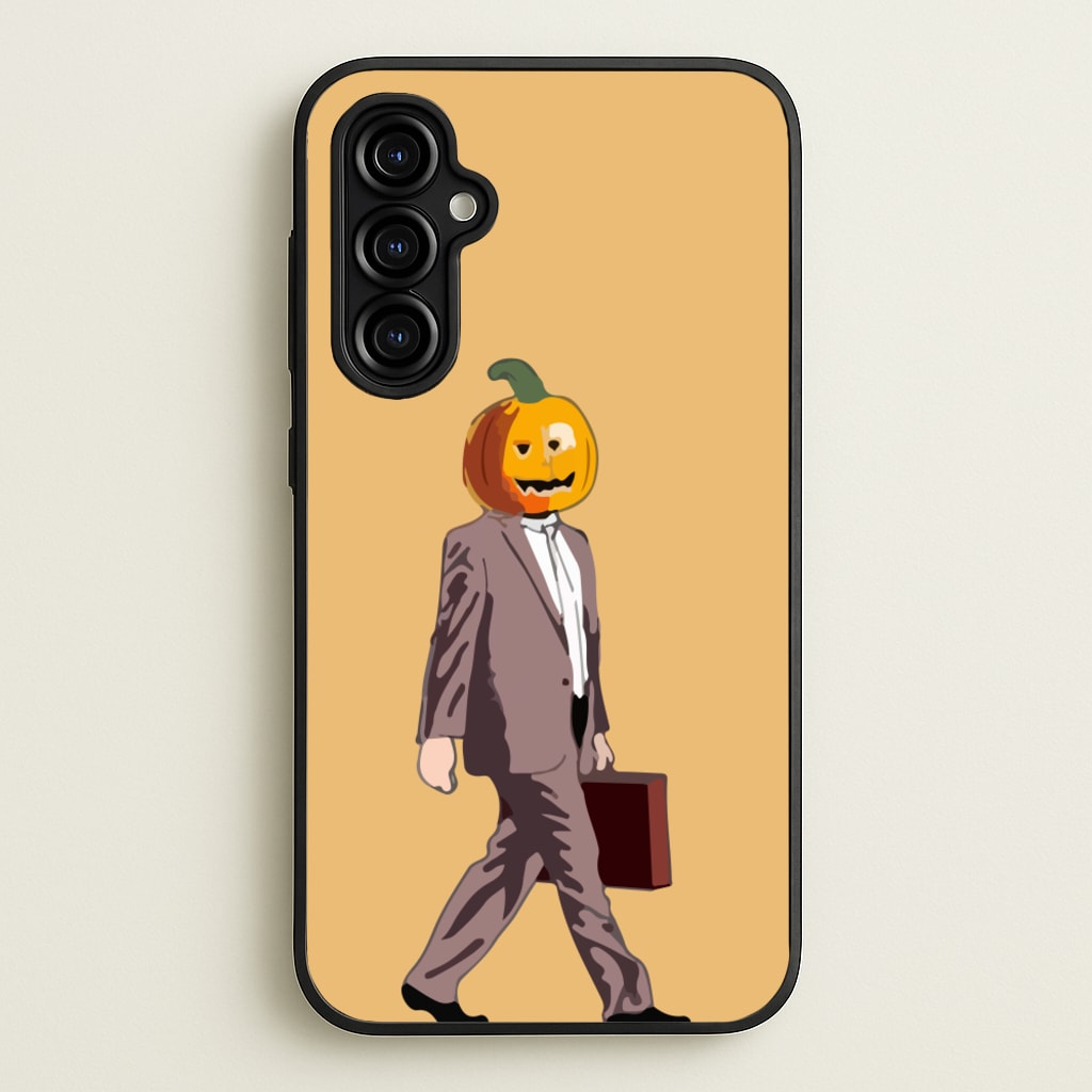 Dwight Pumpkin Head - The Office Phone Case for Galaxy A54
