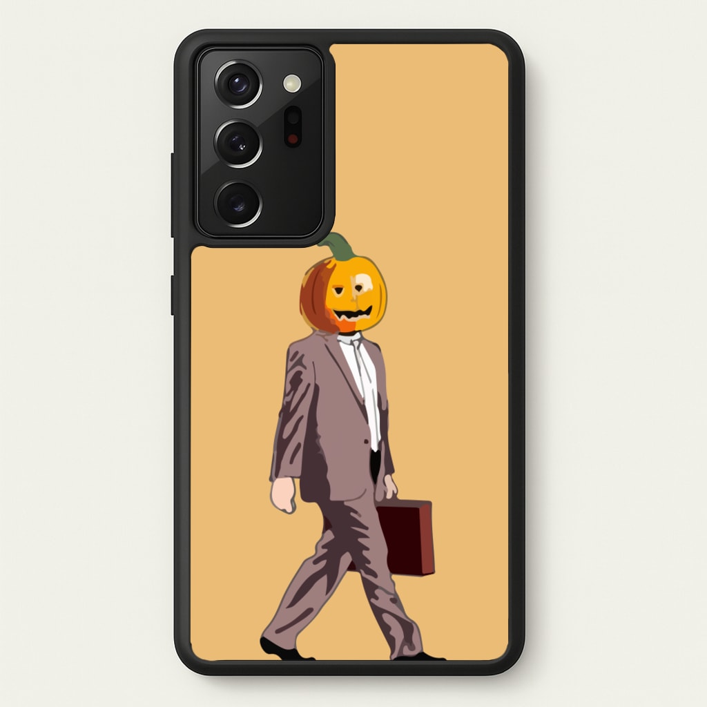 Dwight Pumpkin Head - The Office Phone Case for Galaxy Note 20 Ultra