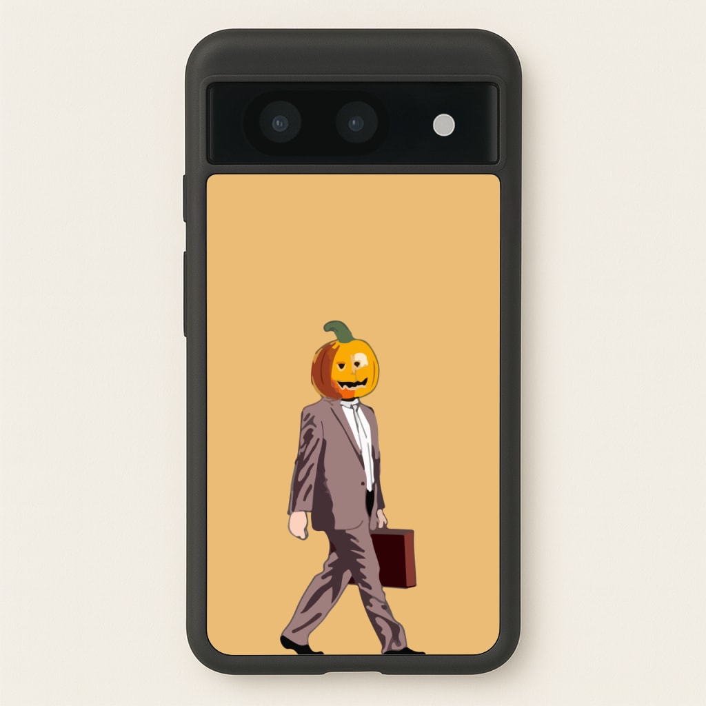 Dwight Pumpkin Head - The Office Phone Case for Google Pixel 8a