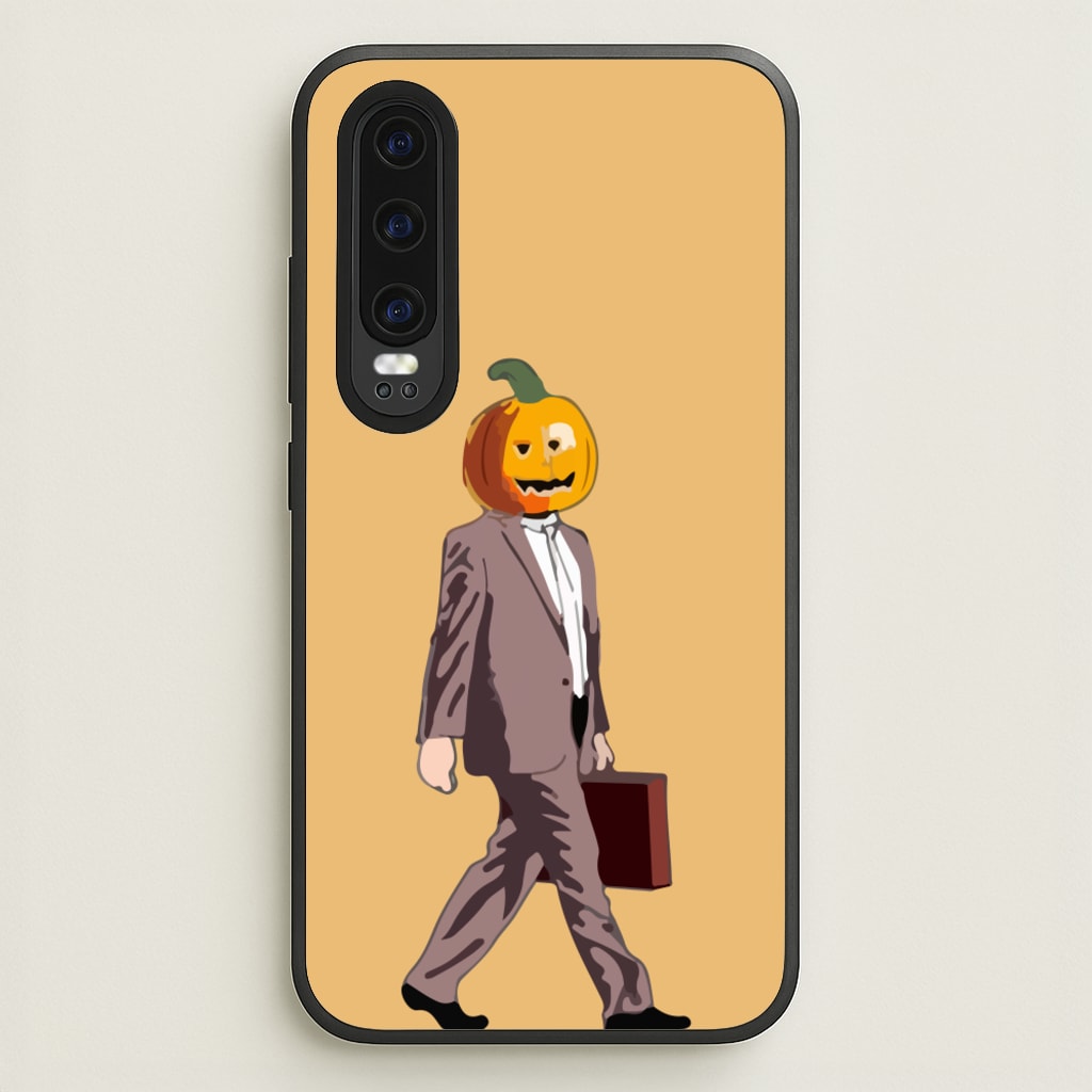 Dwight Pumpkin Head - The Office Phone Case for Huawei P30