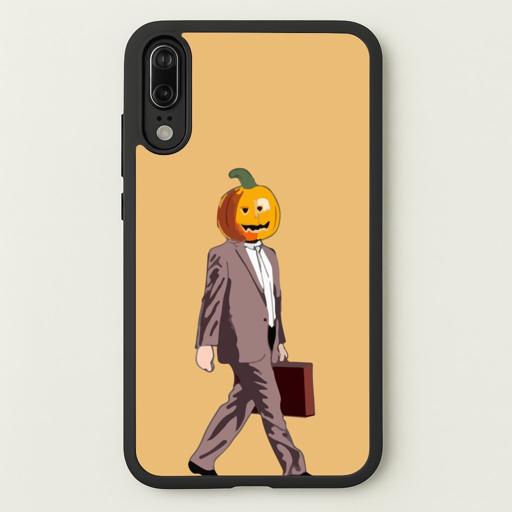 Dwight Pumpkin Head - The Office Phone Case for Huawei P20