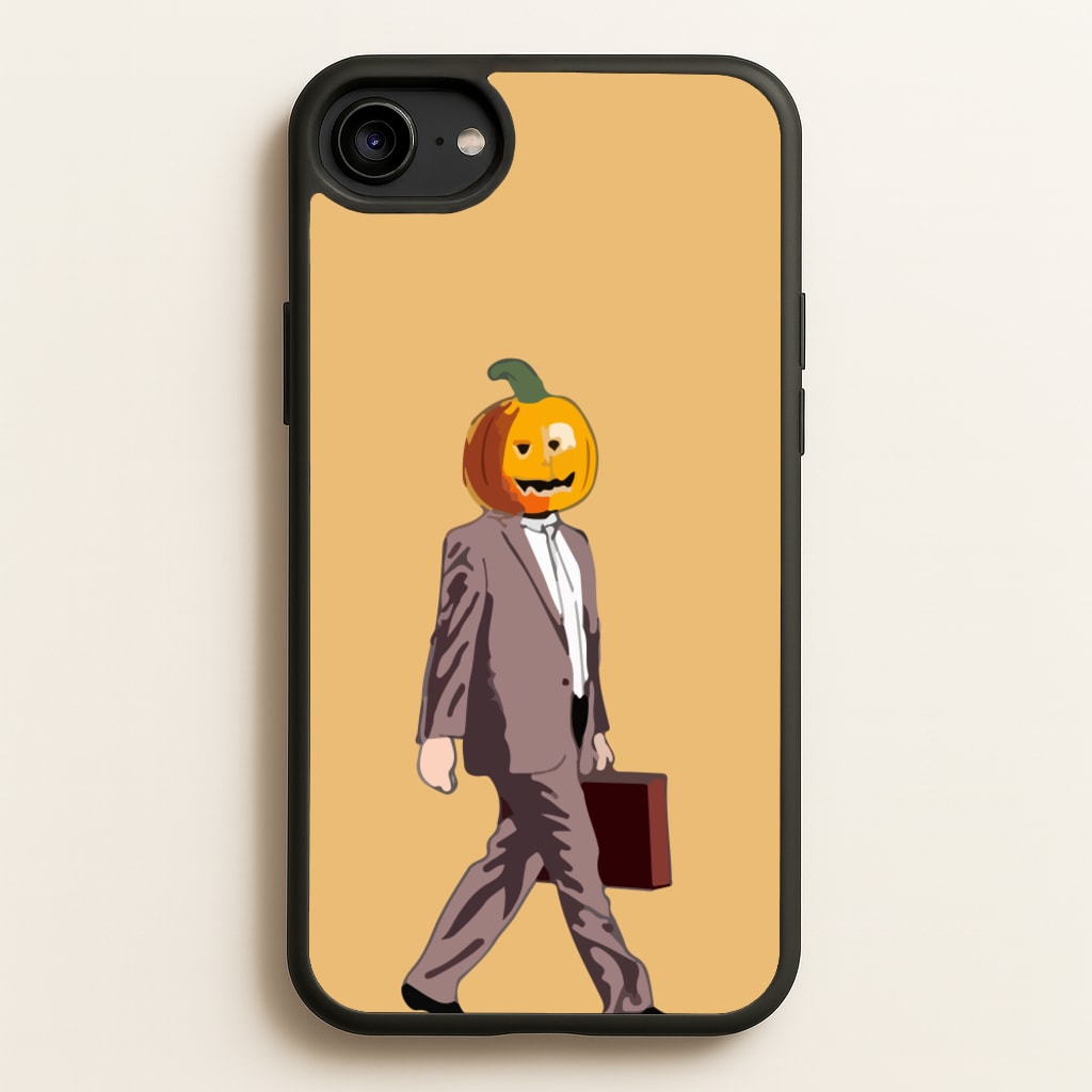 Dwight Pumpkin Head - The Office Phone Case for iPhone 6 / 7 / 8 / SE