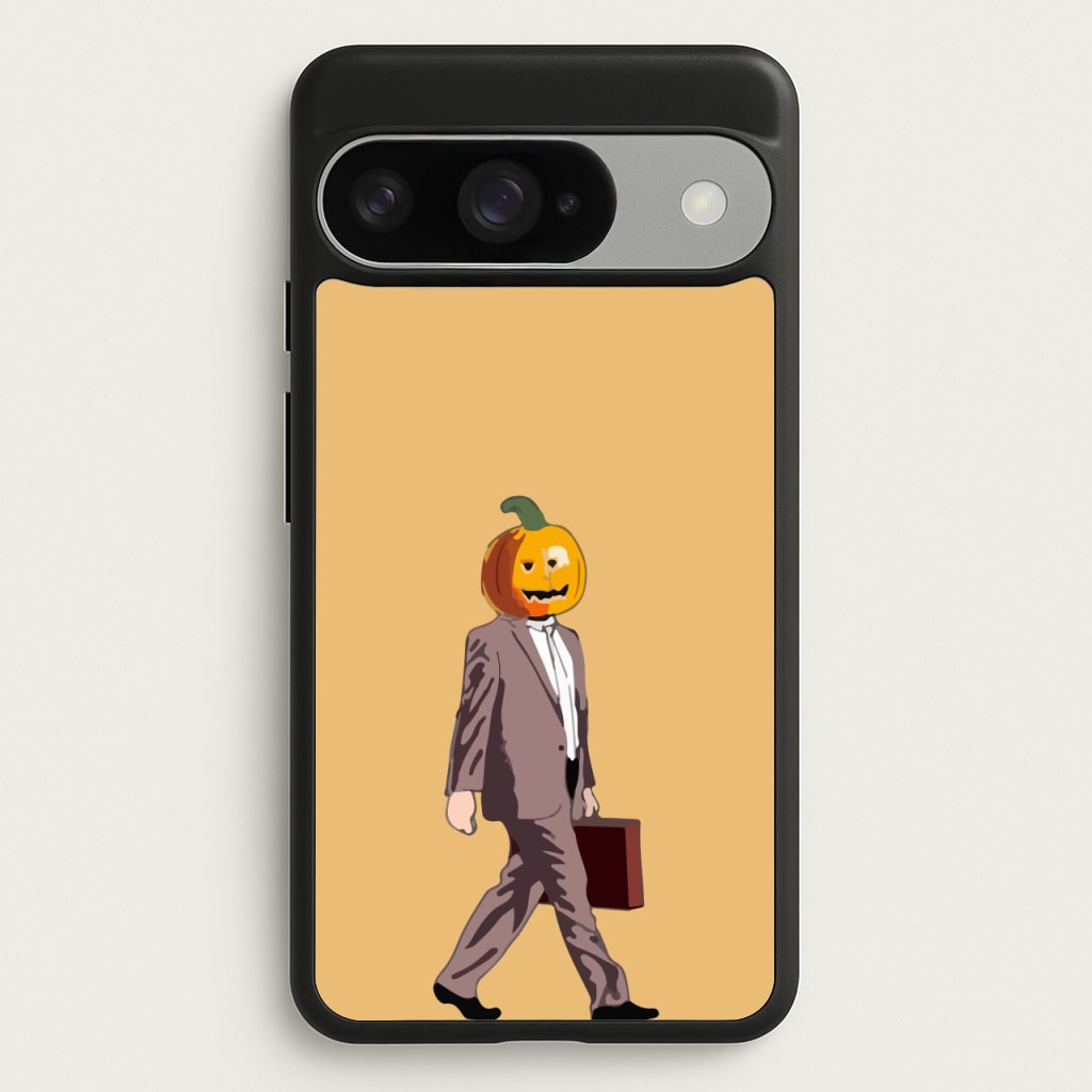 Dwight Pumpkin Head Phone Case for Google Pixel 10 / 10 Pro