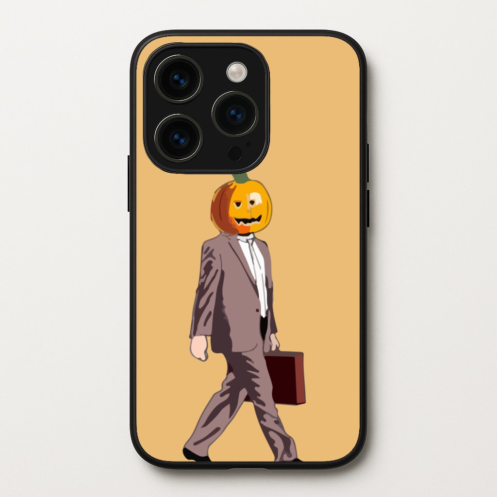 Dwight Pumpkin Head - The Office Phone Case for iPhone 15 Pro