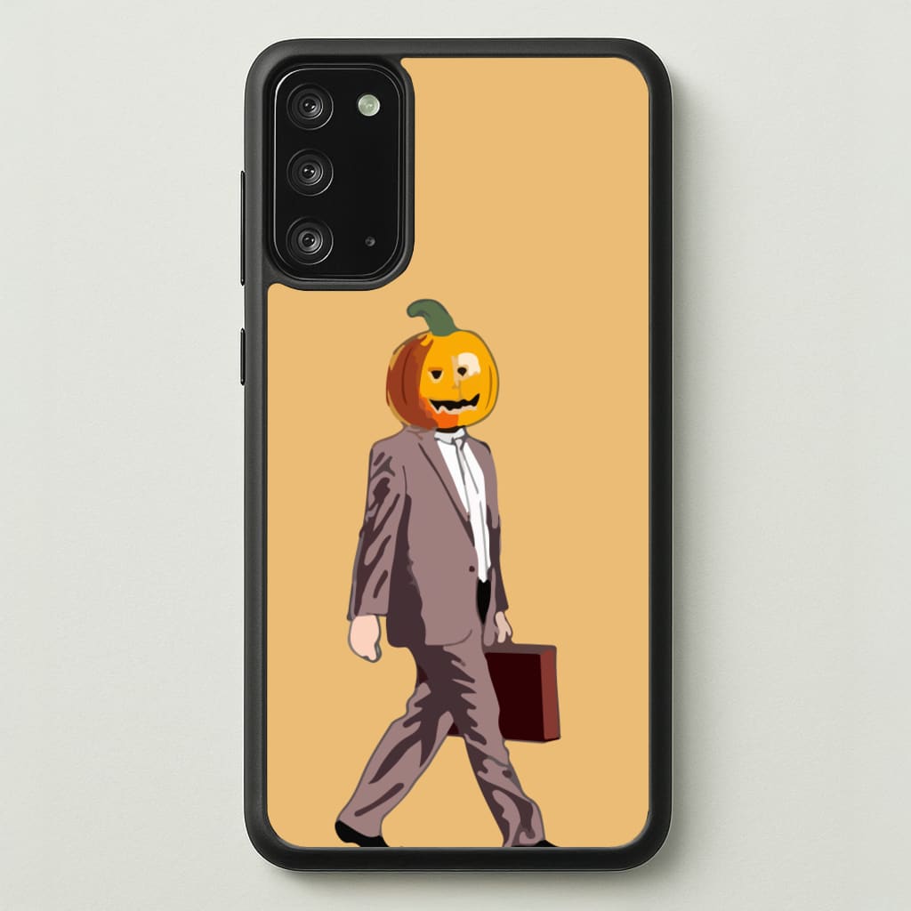 Dwight Pumpkin Head - The Office Phone Case for Galaxy Note 20