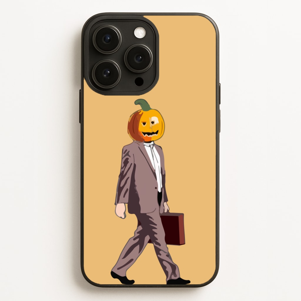 Dwight Pumpkin Head - The Office Phone Case for iPhone 12 Pro Max