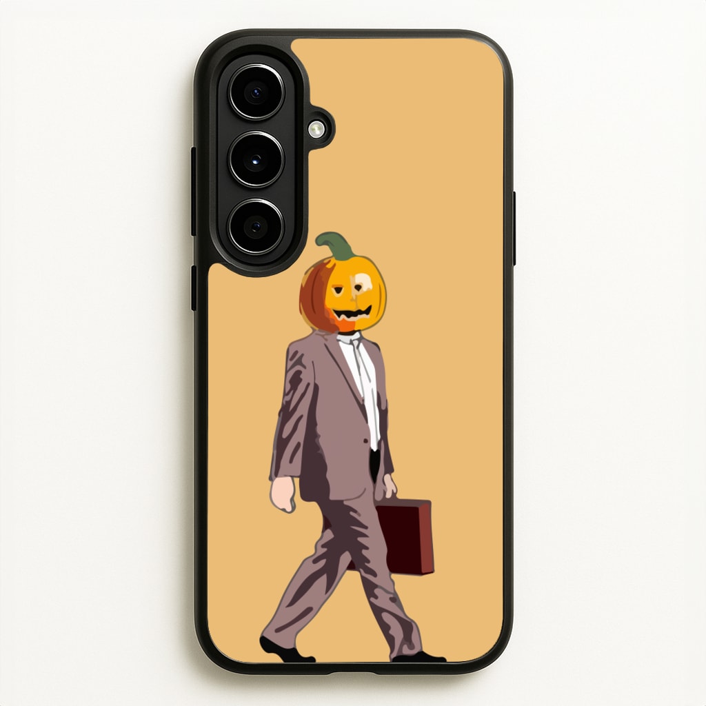 Dwight Pumpkin Head - The Office Phone Case for Galaxy A56