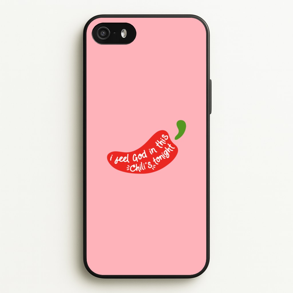I Feel God In This Chilli's Tonight - The Office Phone Case for iPhone 5 / 5s / SE 2016
