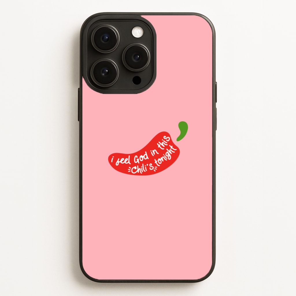 I Feel God In This Chilli's Tonight - The Office Phone Case for iPhone 12 Pro Max