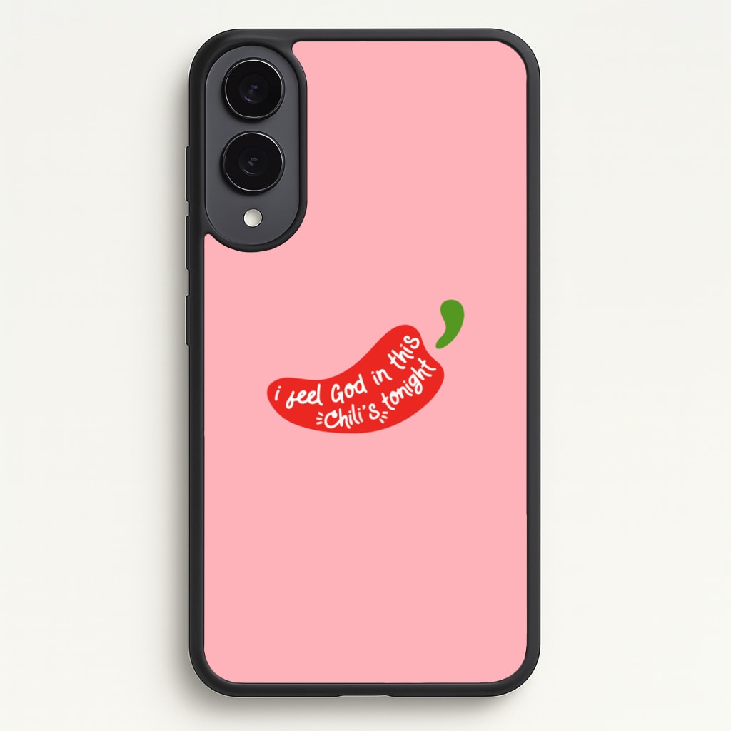 I Feel God In This Chilli's Tonight - The Office Phone Case for Galaxy S25 Edge