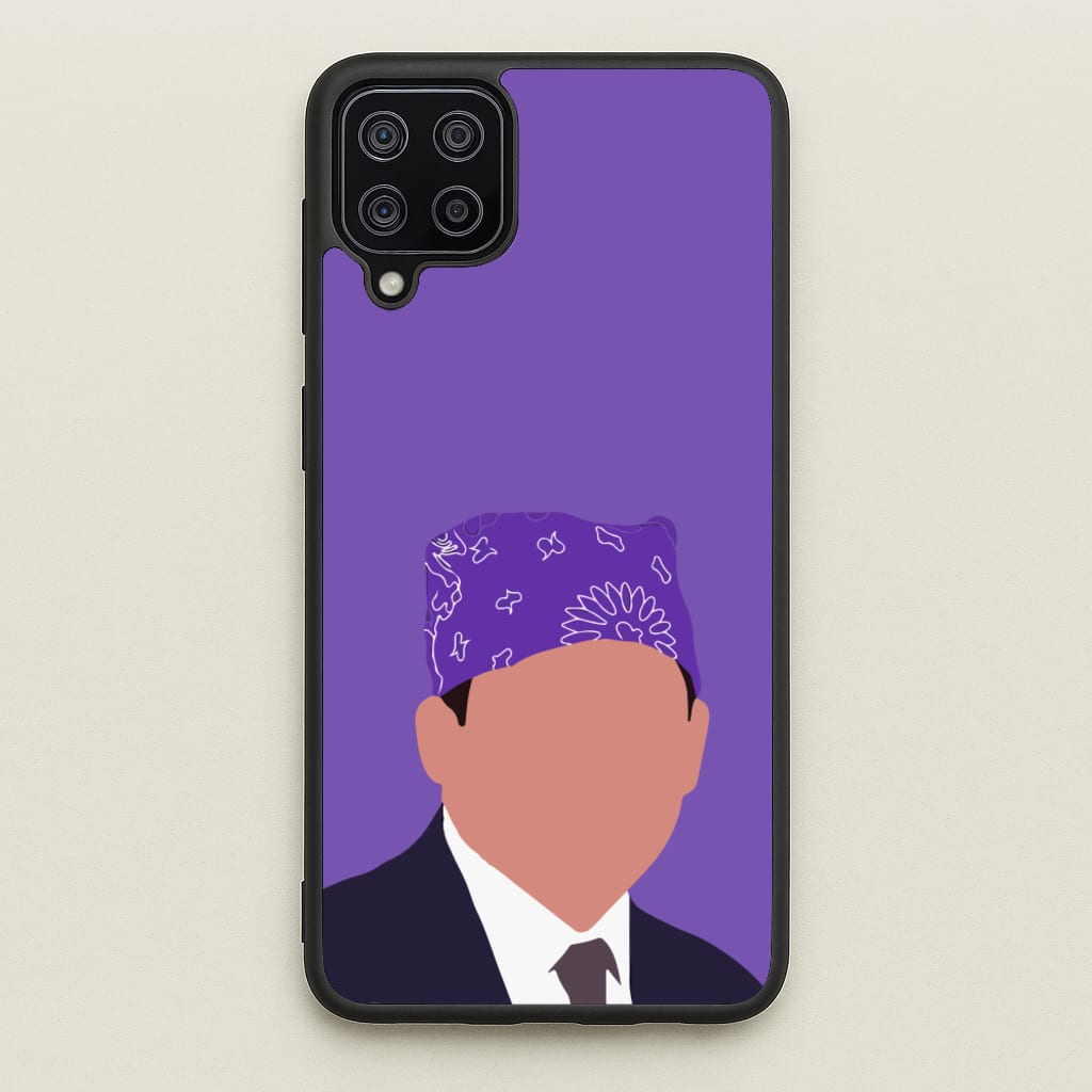 Prison Mike - The Office Phone Case for Galaxy A12