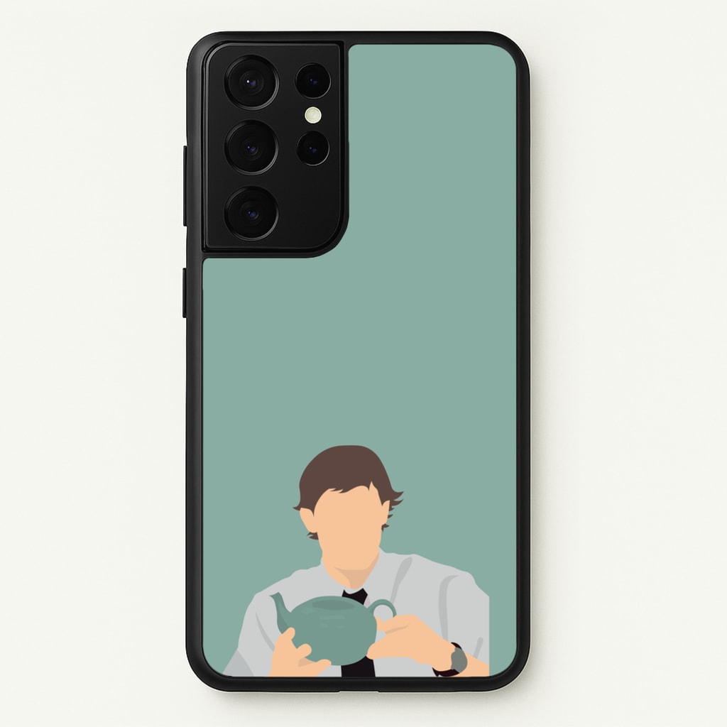 Jim's Tea Pot For Pam - The Office Phone Case for Galaxy S21 Ultra