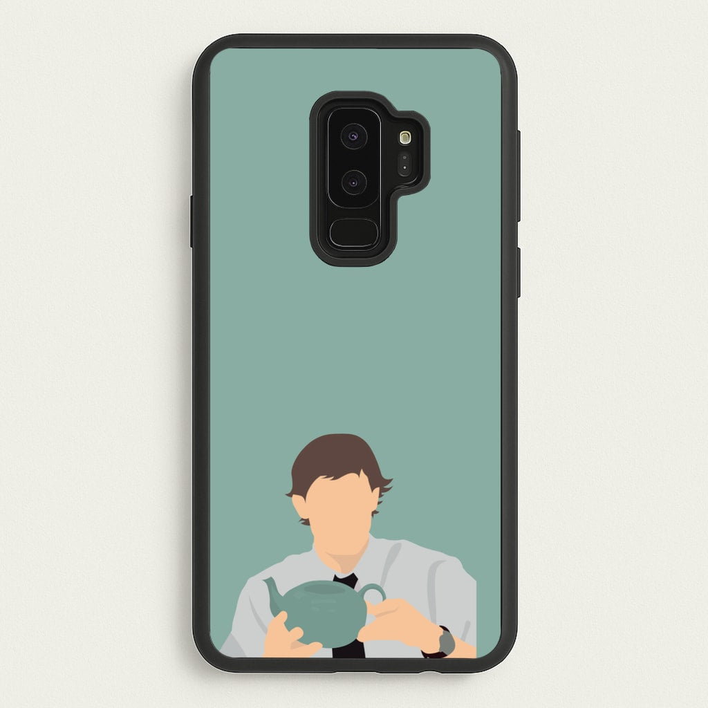 Jim's Tea Pot For Pam - The Office Phone Case for Galaxy S9 Plus