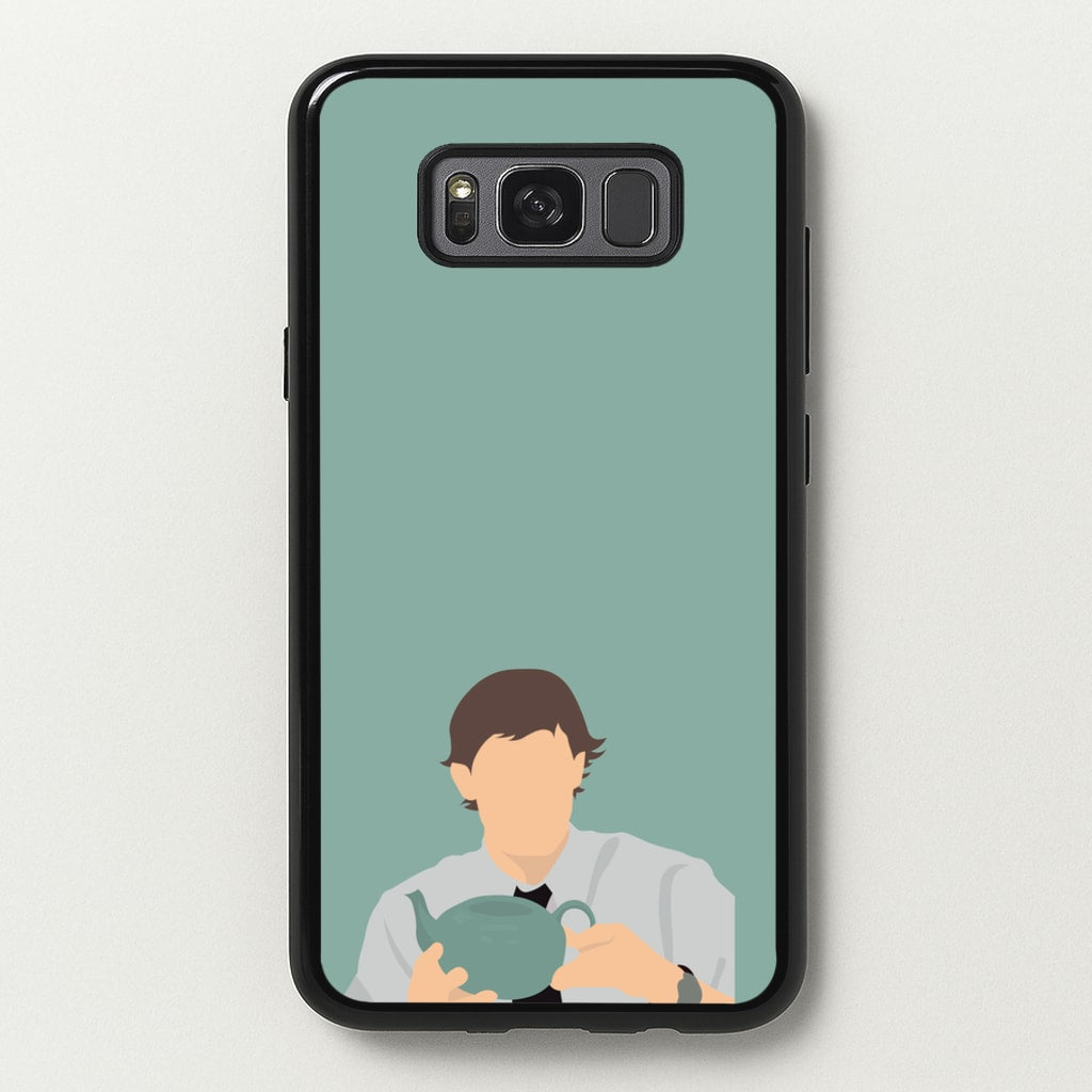 Jim's Tea Pot For Pam - The Office Phone Case for Galaxy S8