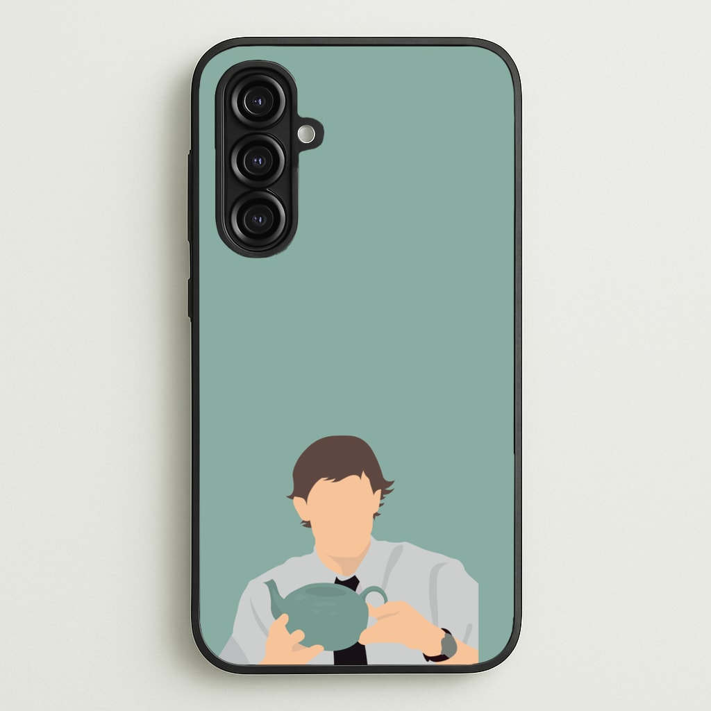 Jim's Tea Pot For Pam - The Office Phone Case for Galaxy A16