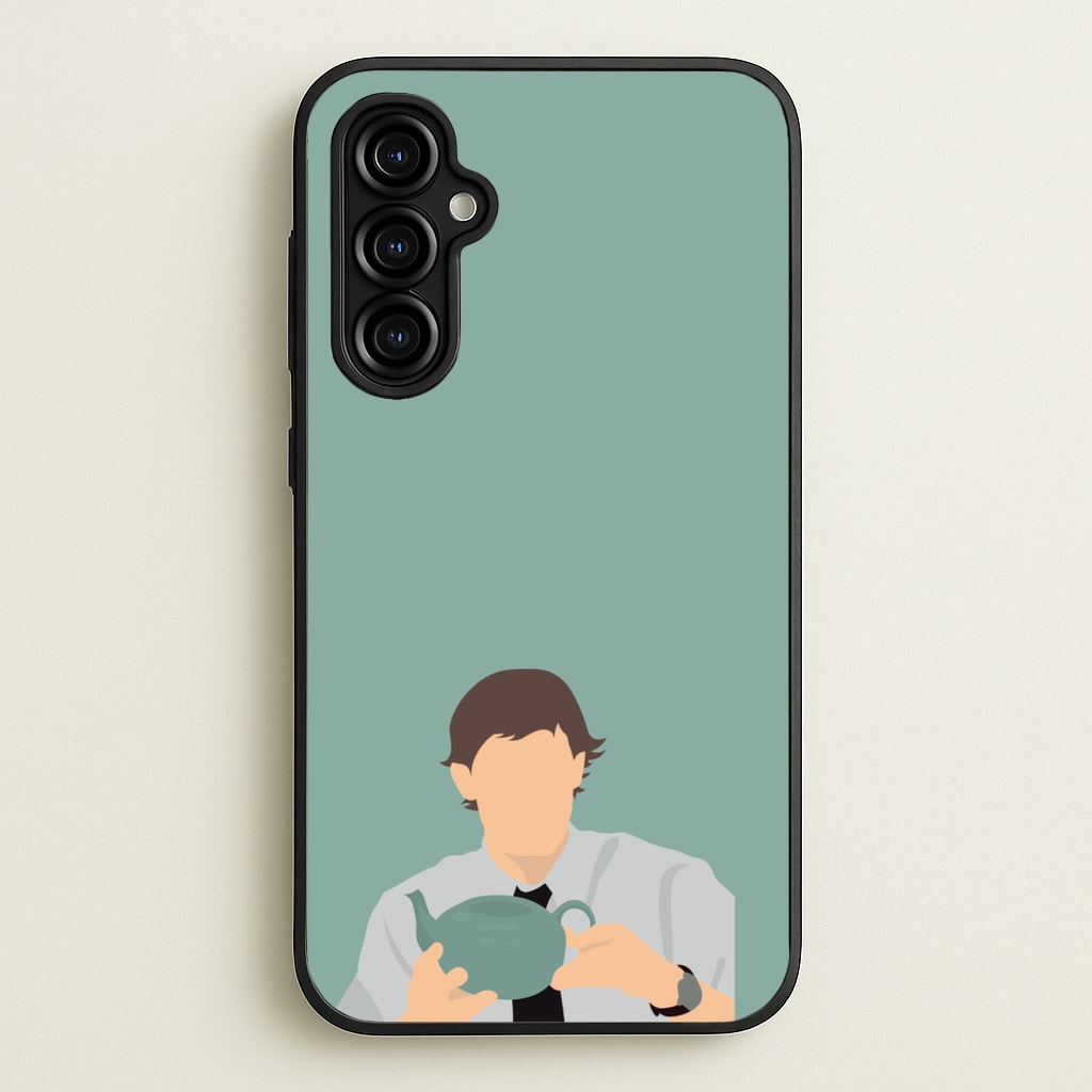 Jim's Tea Pot For Pam - The Office Phone Case for Galaxy A54